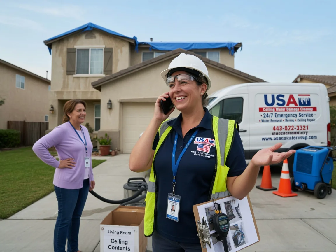 Ceiling Water Damage Restoration Cedar Glen, CA FAQs
